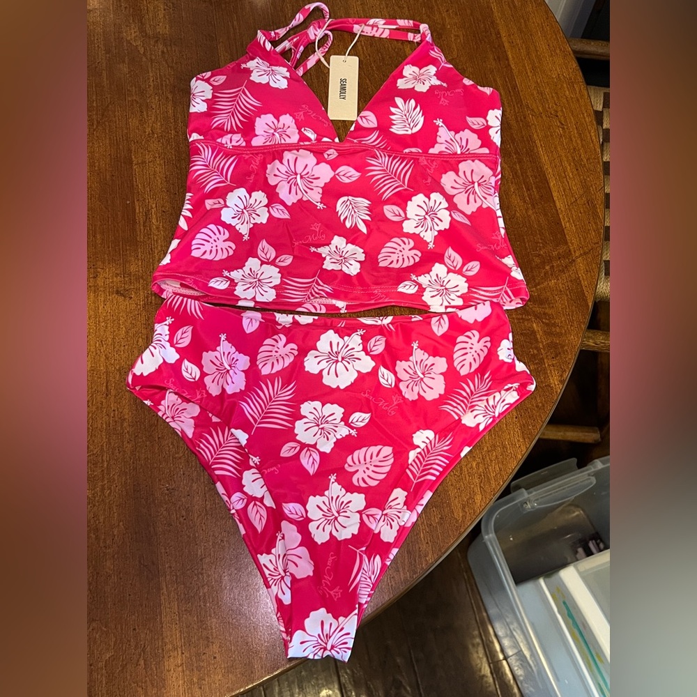 NEW Seamolly Tankini Swimsuit